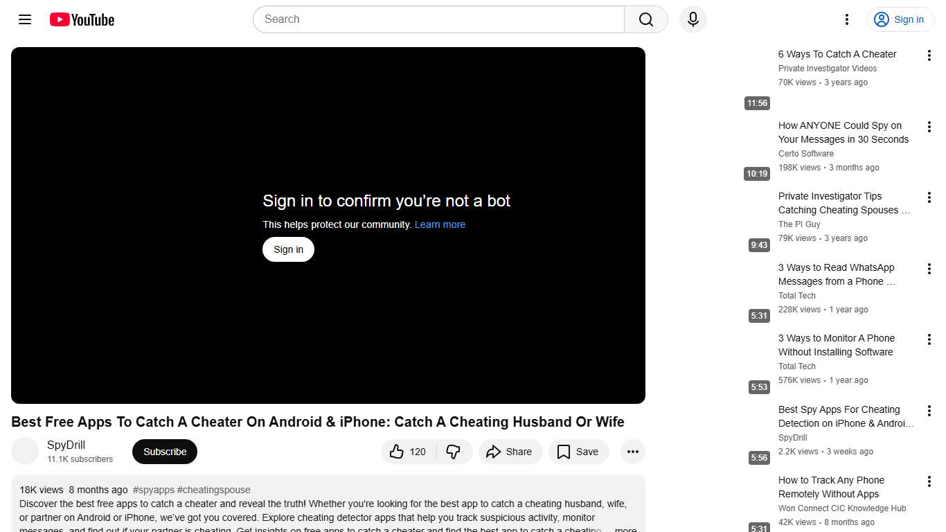 Best Free Apps To Catch A Cheater On Android & iPhone: Catch A Cheating Husband Or Wife - YouTube
